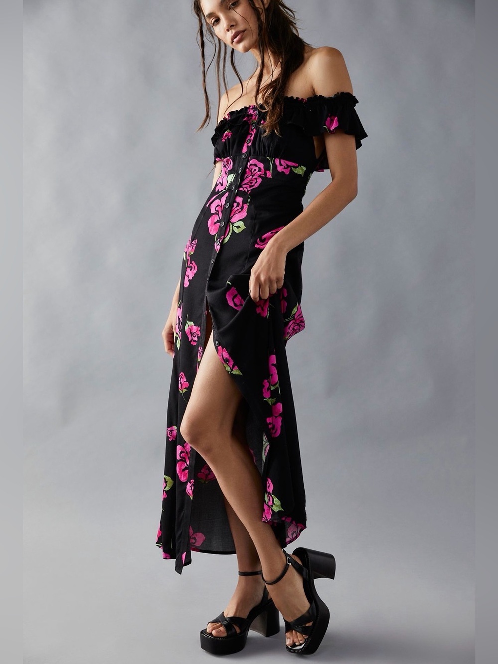 FREE PEOPLE She's‎ a Dream Maxi Dress XS